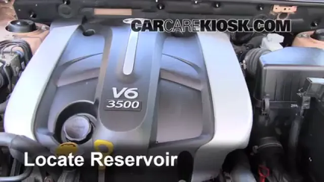 2003 Hyundai Santa Fe GLS 3.5L V6 Windshield Washer Fluid Add Fluid